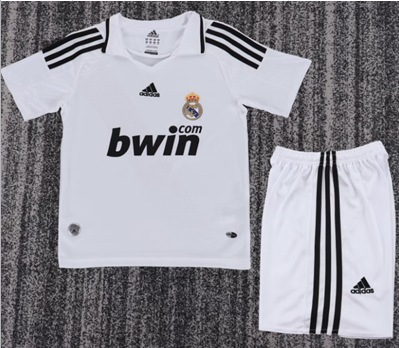 Real Madrid 1a Equipación 08/09 - NIÑOS